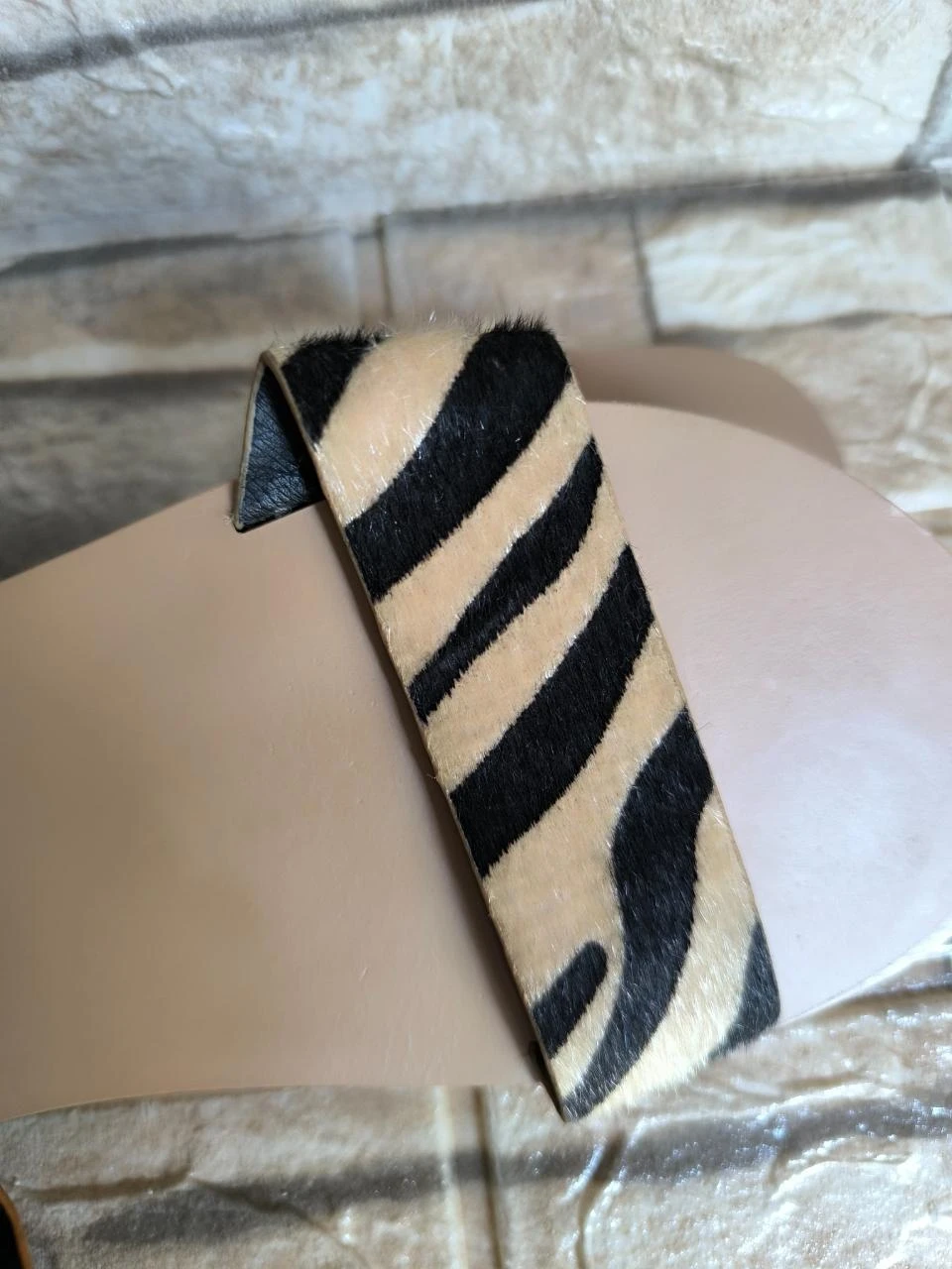 Hoge Sandalen Dames Zebra & Koper Stijl – Maat 40 – Zo Goed Als Nieuw – photo 5
